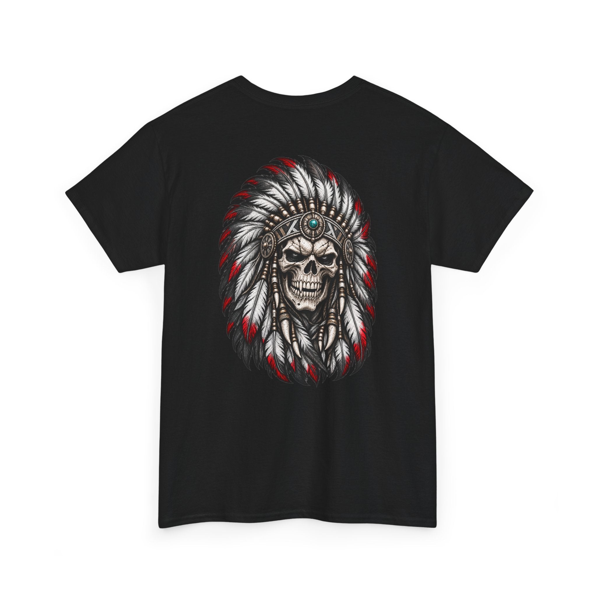 Feathered Skull Graphic Tee
