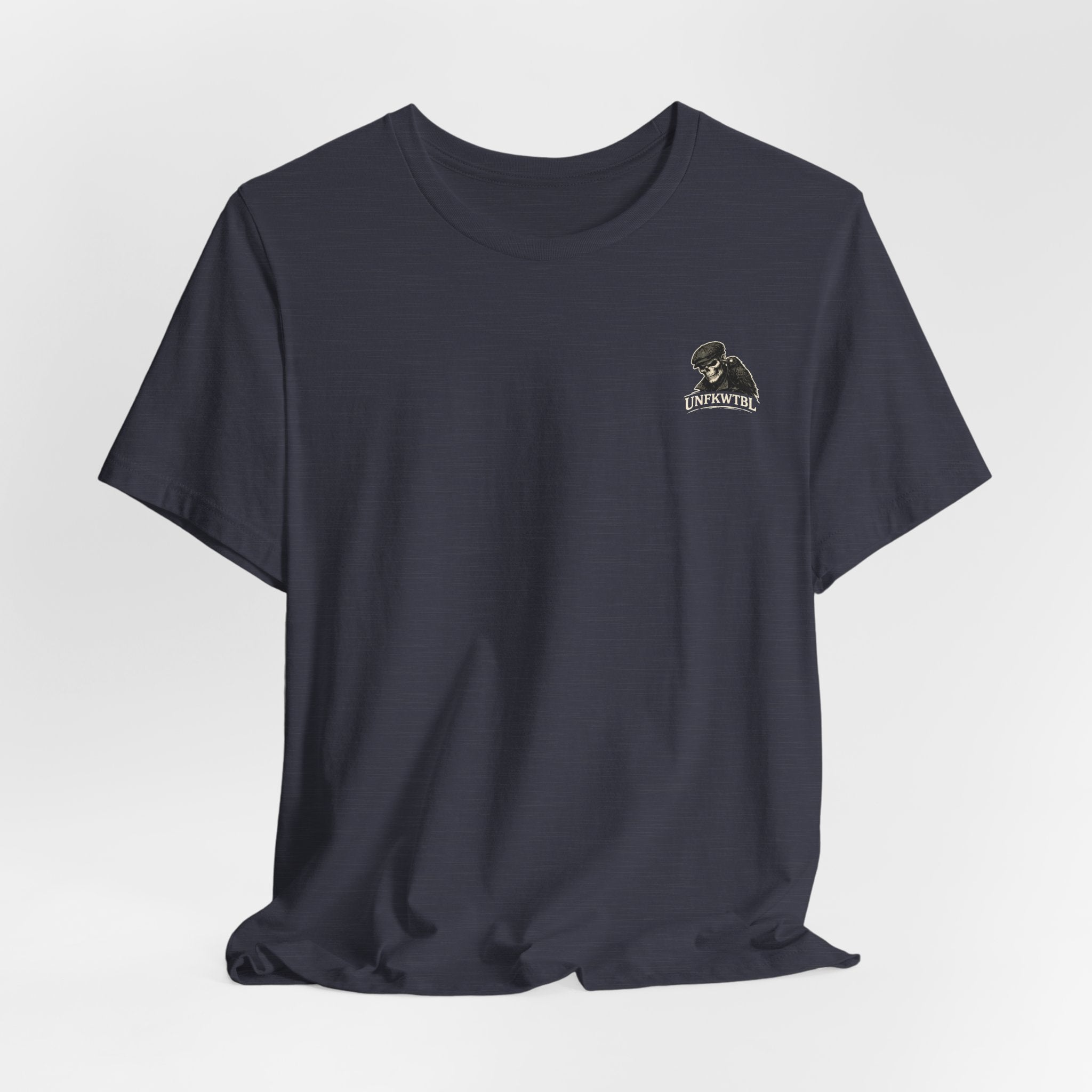 Raven & Wolf Graphic Tee — "They Do Not Speak...They Decide" Gothic Crewneck