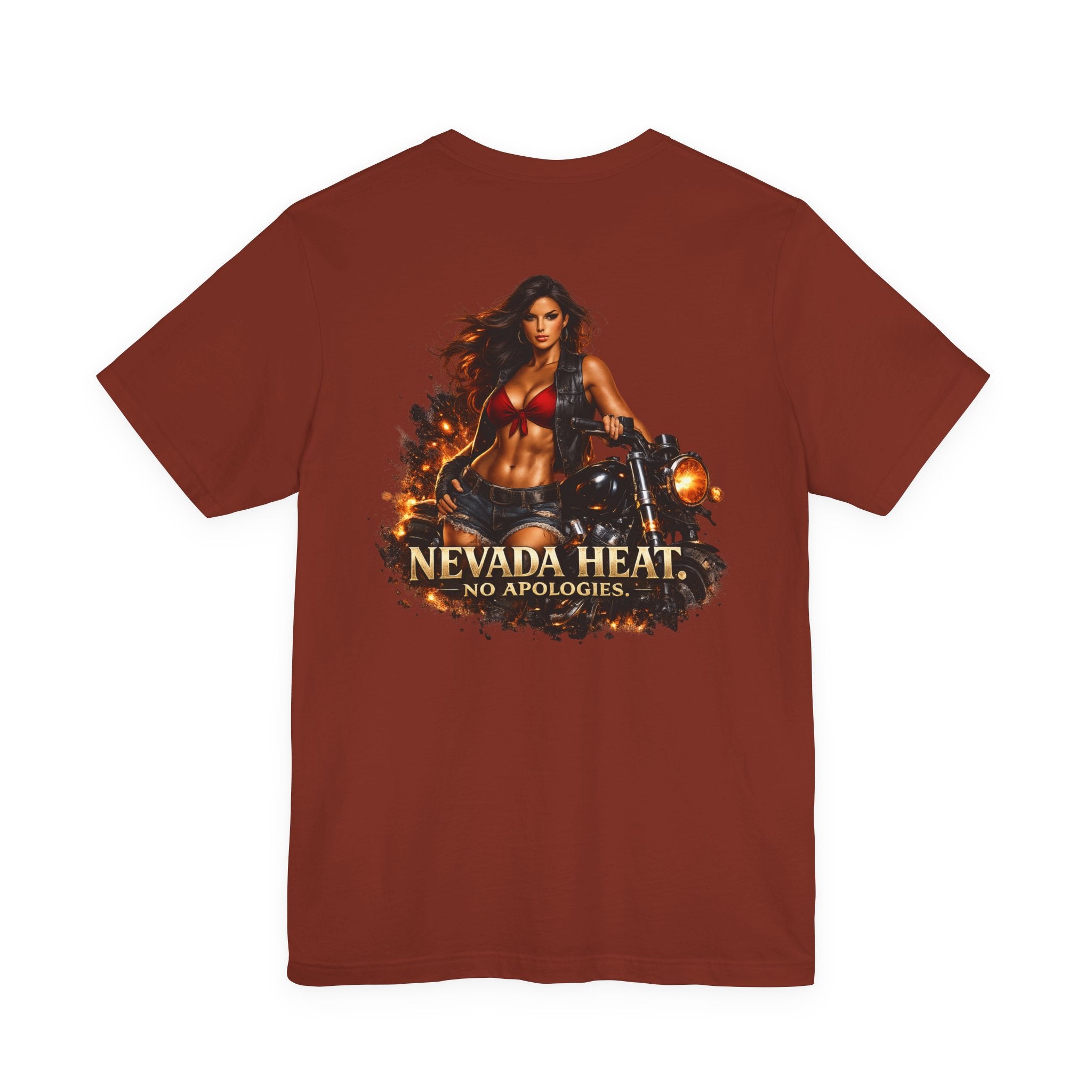 Nevada Heat T-Shirt — 'No Apologies' Graphic Tee
