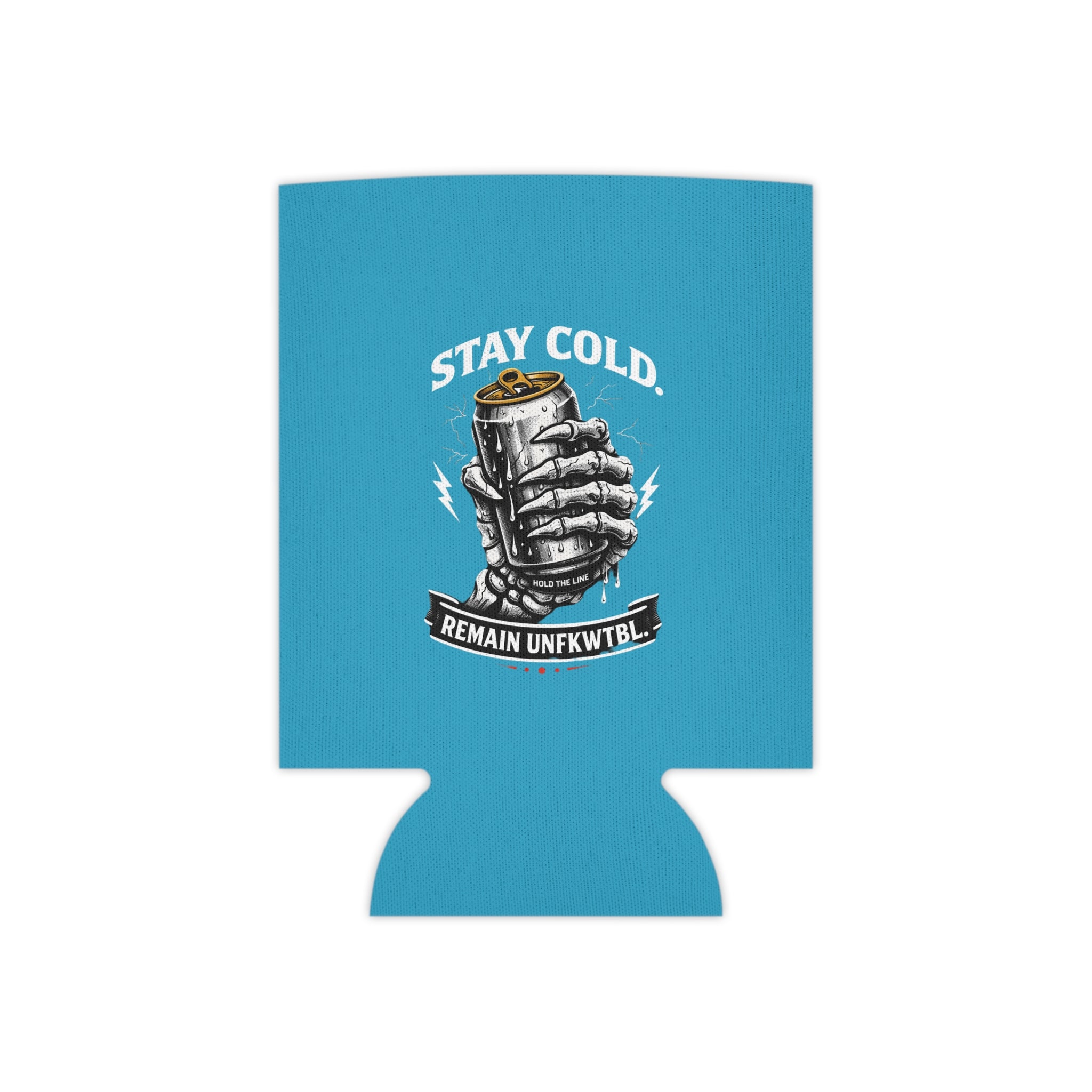Can Cooler — "Drink Like a Pirate / Stay Cold" Mermaid & Skull Beer Koozie