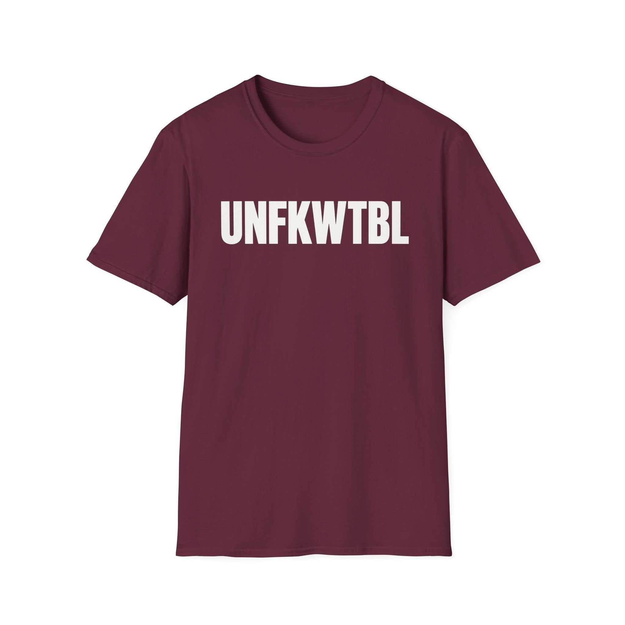 UNFKWTBL Graphic Tee — Bold Abbreviation Statement Shirt