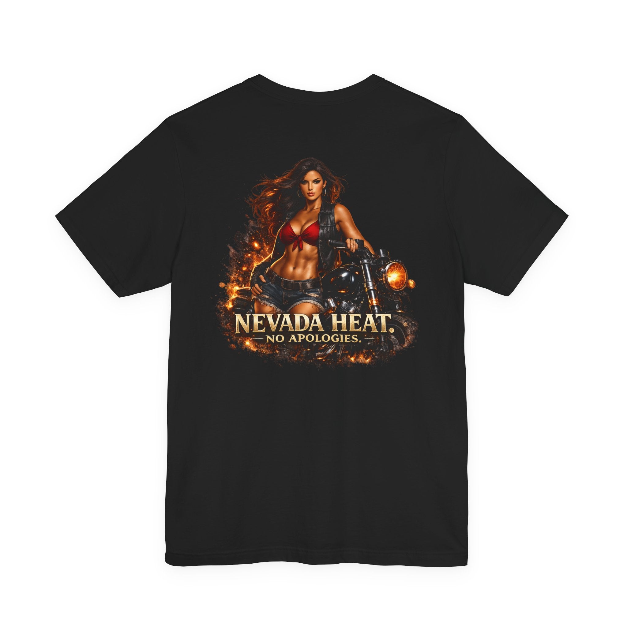 Nevada Heat T-Shirt — 'No Apologies' Graphic Tee