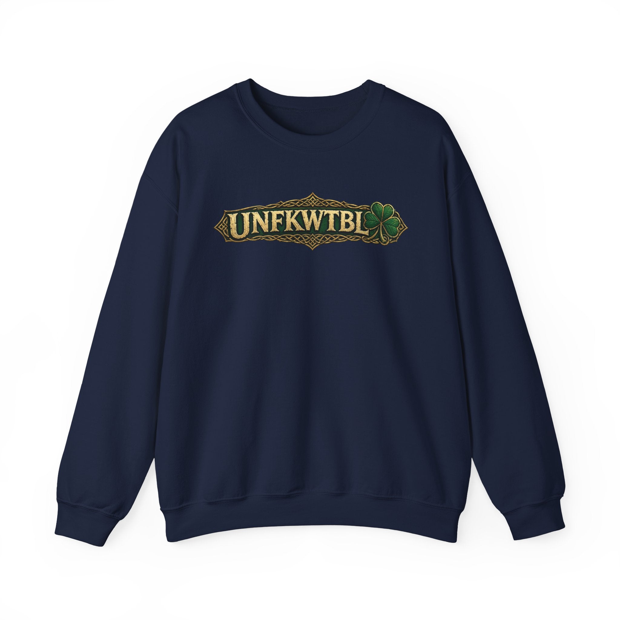 UNFKWTBL Vintage Crest Crewneck Sweatshirt