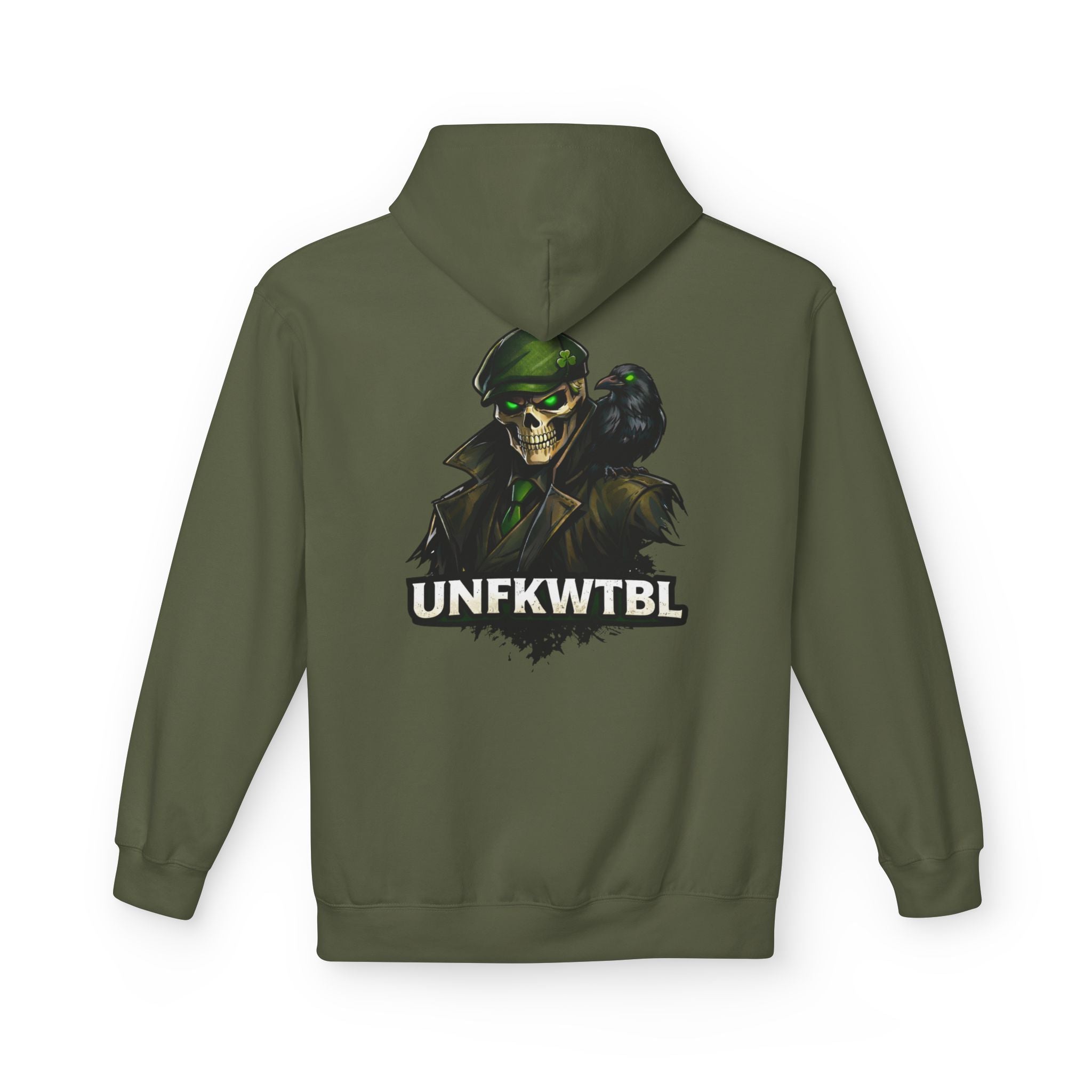UNFKWTBL Skull Soldier Hoodie – Military Skull Graphic Pullover