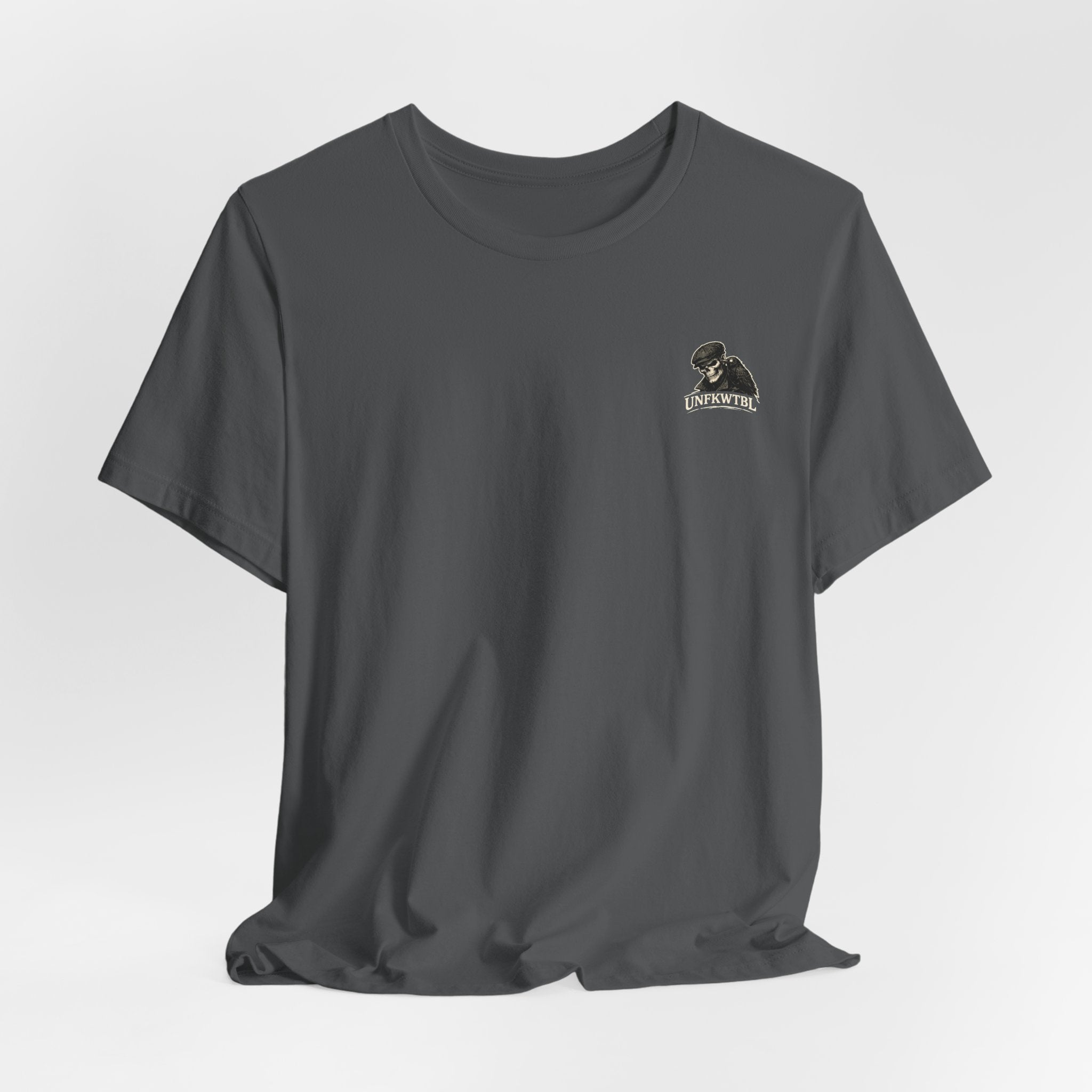 Raven & Wolf Graphic Tee — "They Do Not Speak...They Decide" Gothic Crewneck