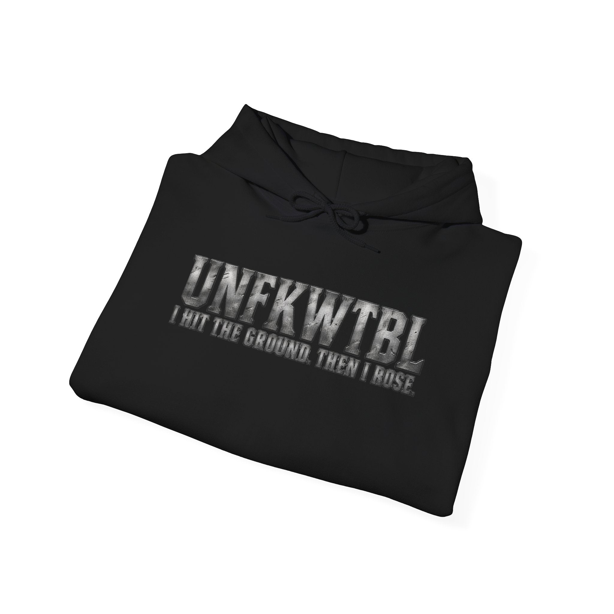 Hoodie — UNFKWTBL "I Beat The Odds" Vintage College Style