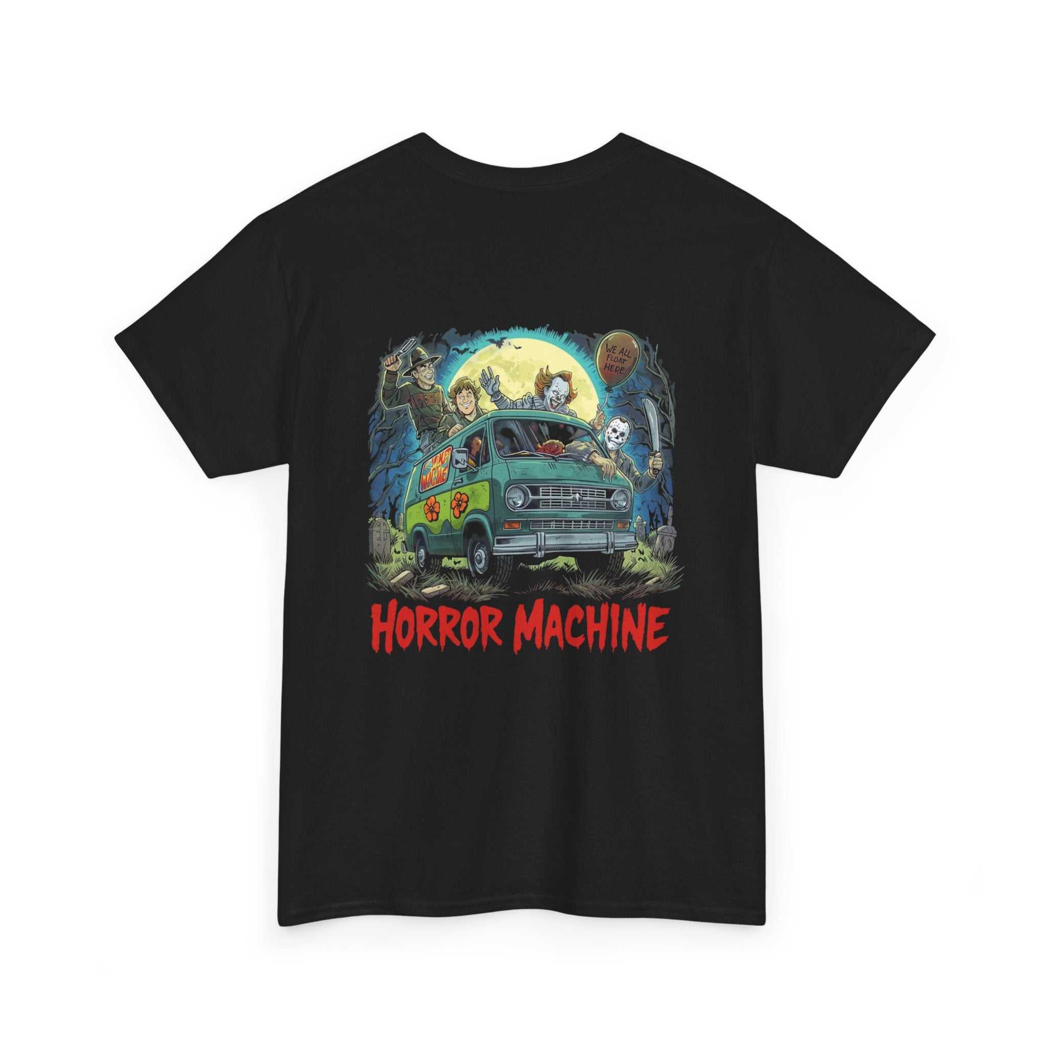 Horror Machine Heavy Cotton Tee Halloween graphic unisex casual shirt