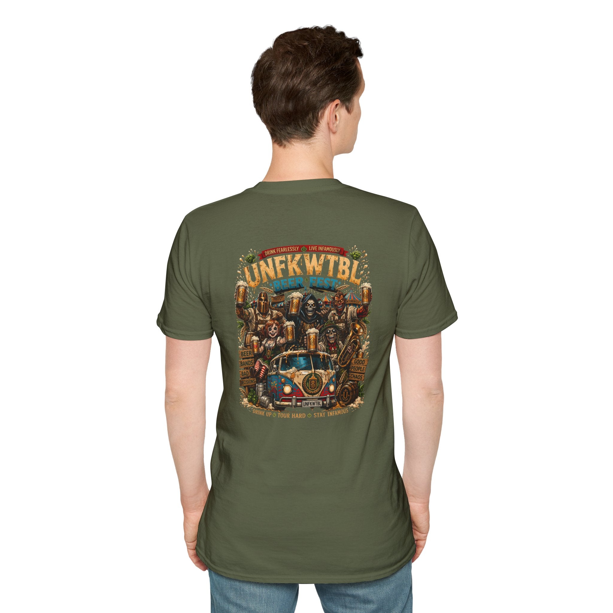 Beer Fest T-Shirt — UNFKWTBL Festival Retro Brewery Design