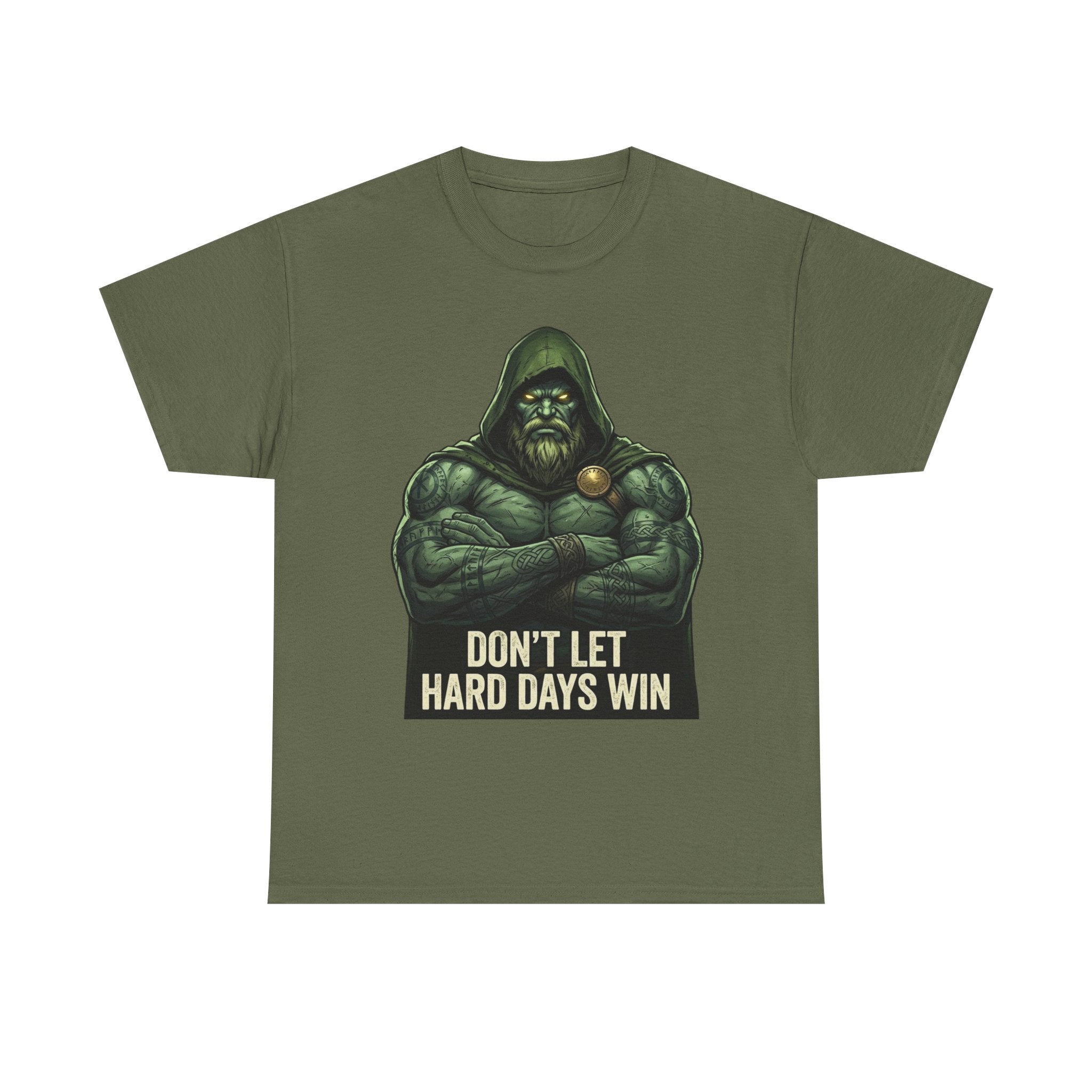 Don’t Let Hard Days Win Tee — UNFKWTBL Inspirational Beast Shirt