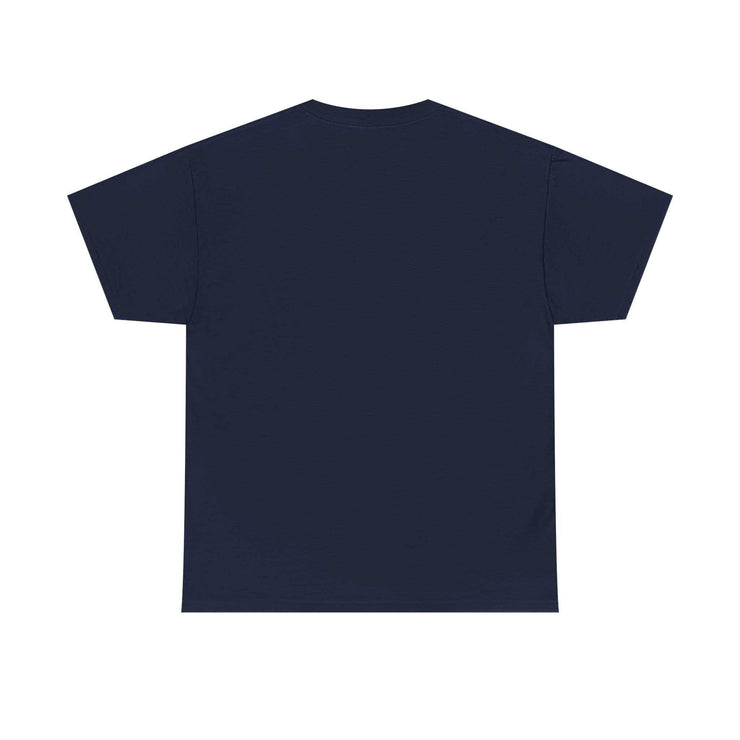 Navy blue Zombie Baseball Tee with Yankees vintage design, 100% cotton, classic fit, shoulder tape and ribbed collar for comfort and durability.
