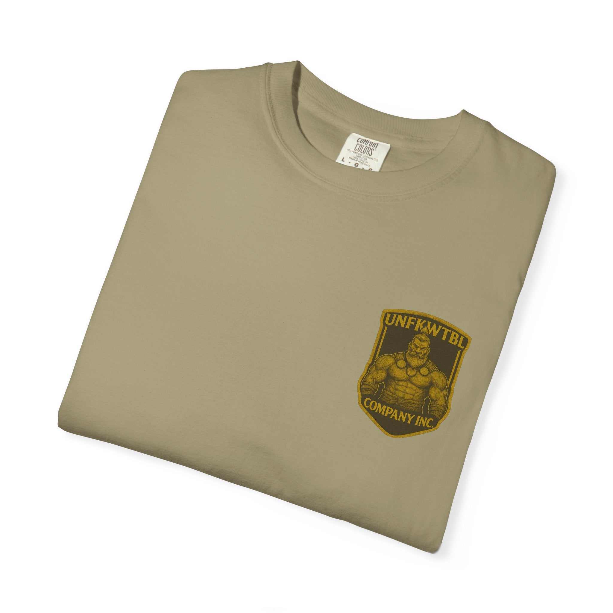 Odin All Father unisex t-shirt in olive with unique Norse mythology graphic, soft cotton, and relaxed fit.