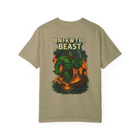 Unisex Graphic T-Shirt for Fans, Cool Casual Tee, Perfect Gift for Holidays, Everyday Wear, Unique Statement Shirt, UNFKWTBL BEAST Design