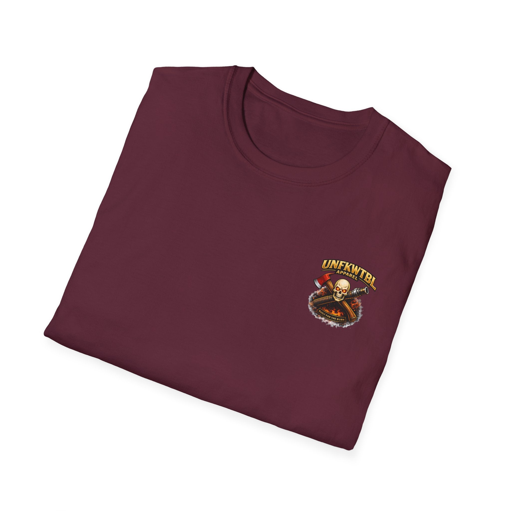 Firefighter T-Shirt — "UNFKWTBL Apparel: We Handle The Hose" Graphic Tee