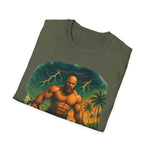 Unisex T-shirt with Atlas Strength Storm of Life design, 100% cotton, classic fit