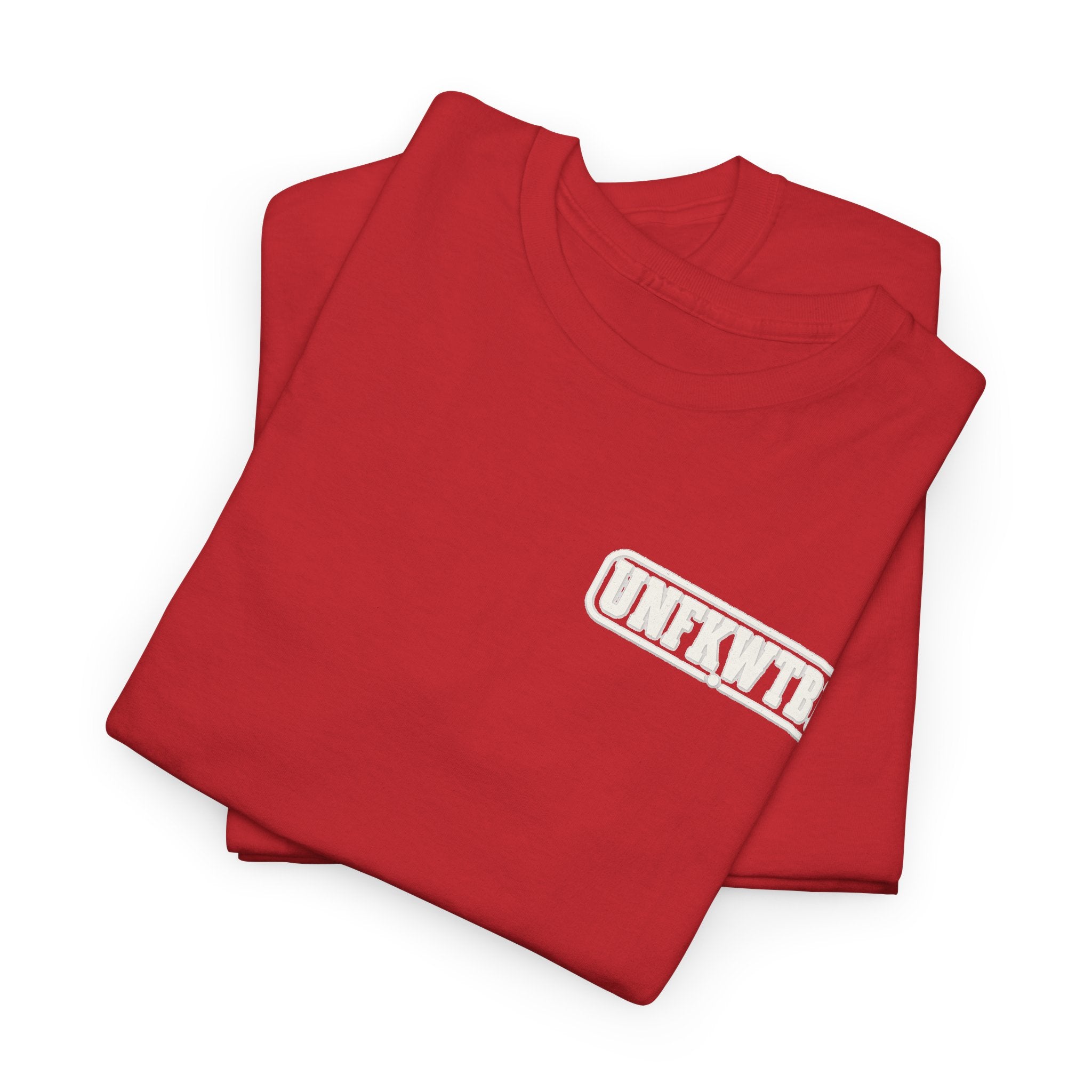 UNFKWTBL Eight Letters. Zero Apologies. Back-Print Tee