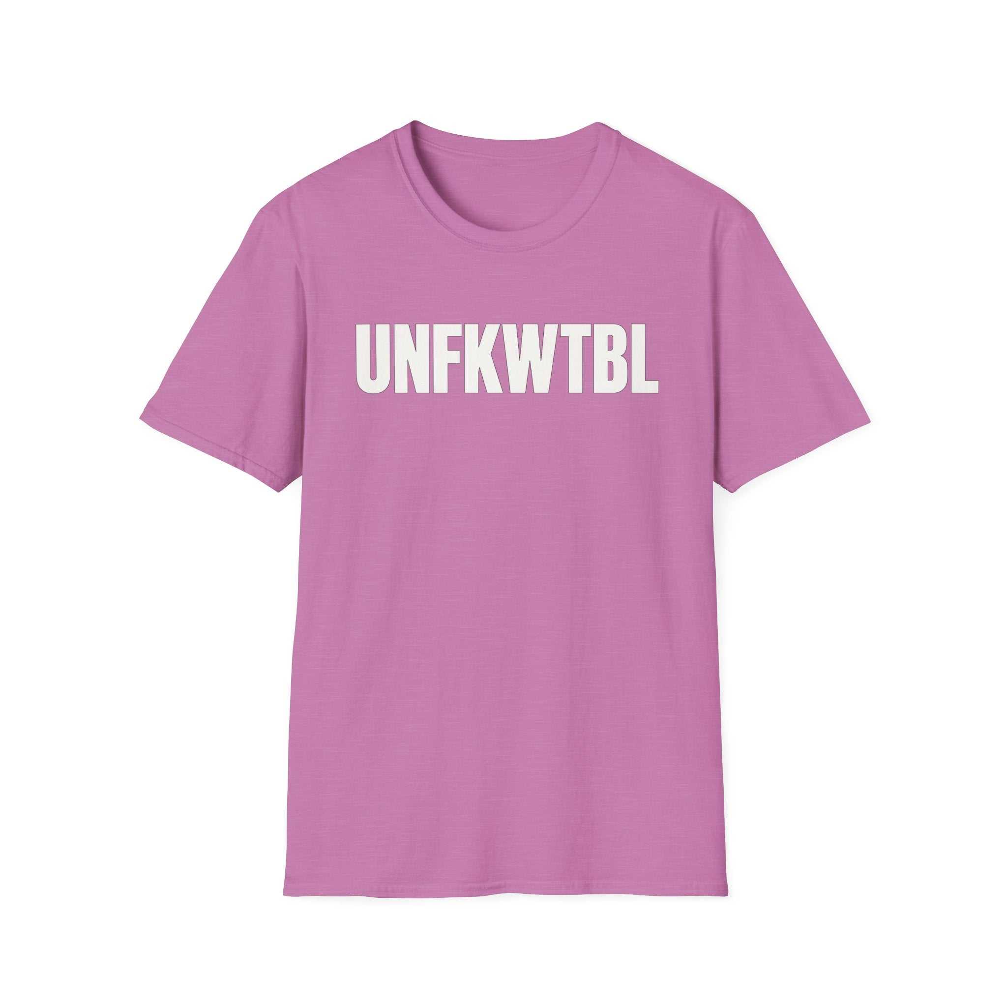 UNFKWTBL Graphic Tee — Bold Abbreviation Statement Shirt
