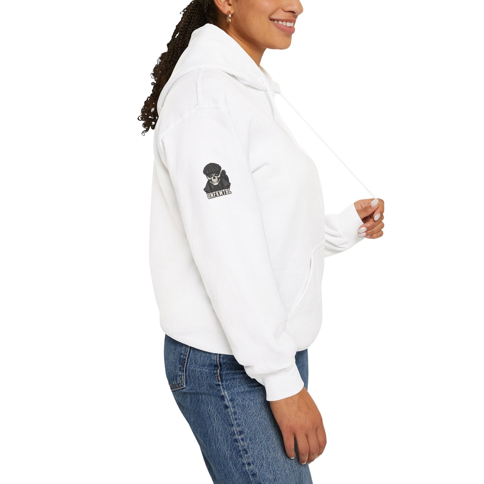 Resin Crew 'Fear None' Skull Hoodie
