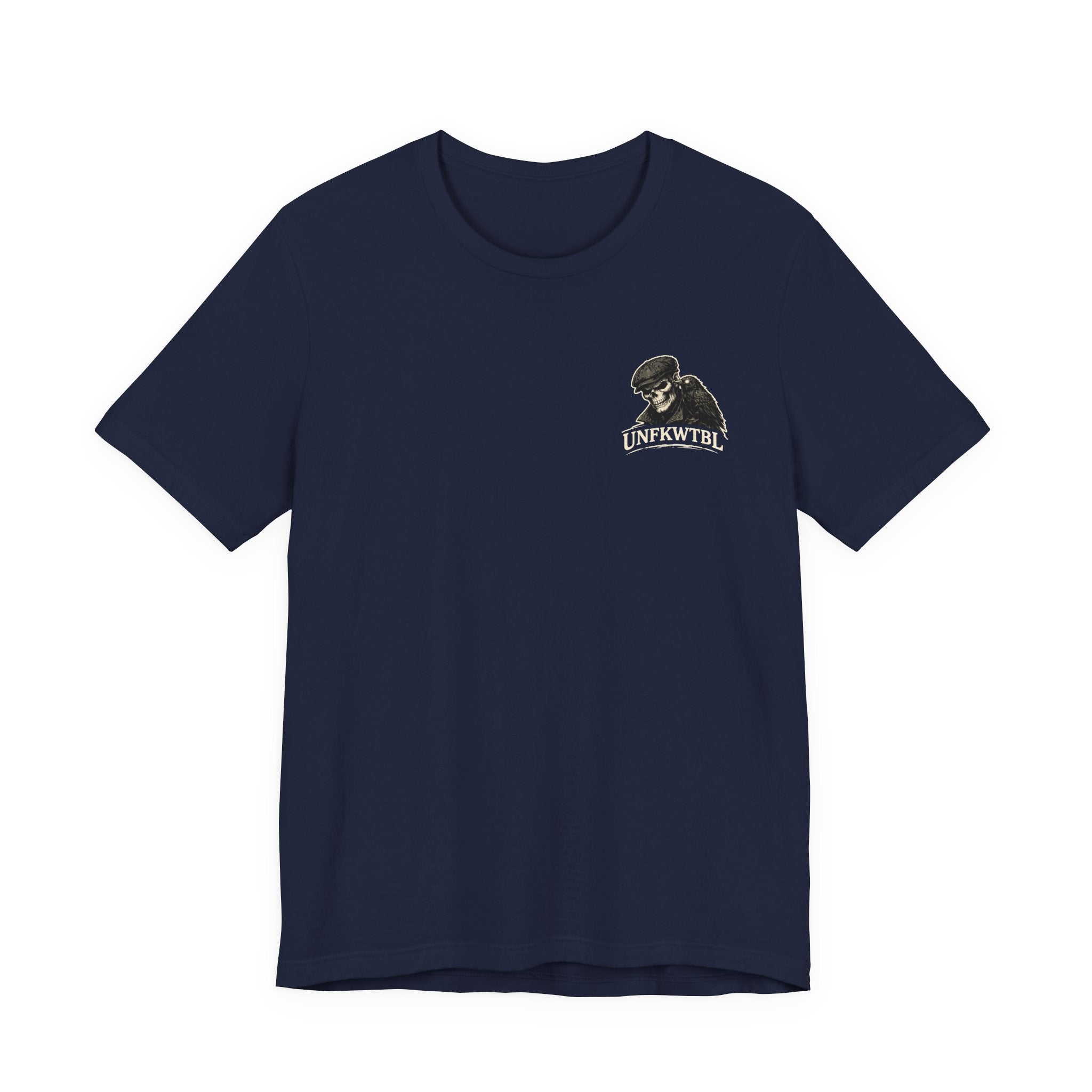 Silent Men Skull Rider Tee — 'Silent Men They Decide' Graphic T-Shirt