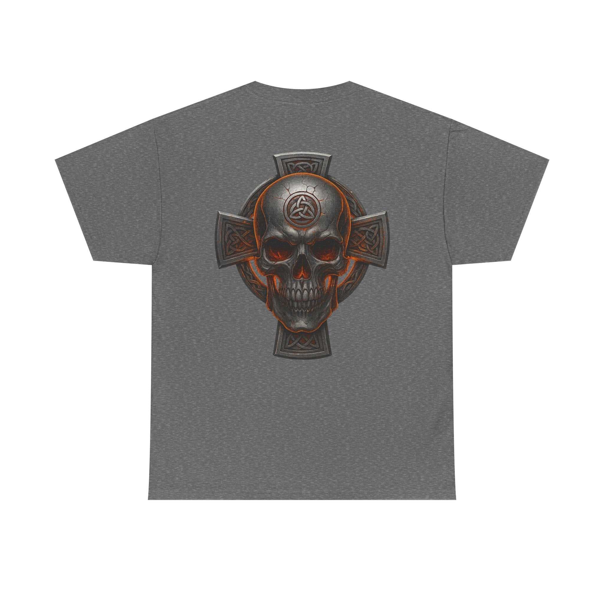 Skull Crossback Tee — UNFKWTBL Gothic Graphic T-Shirt