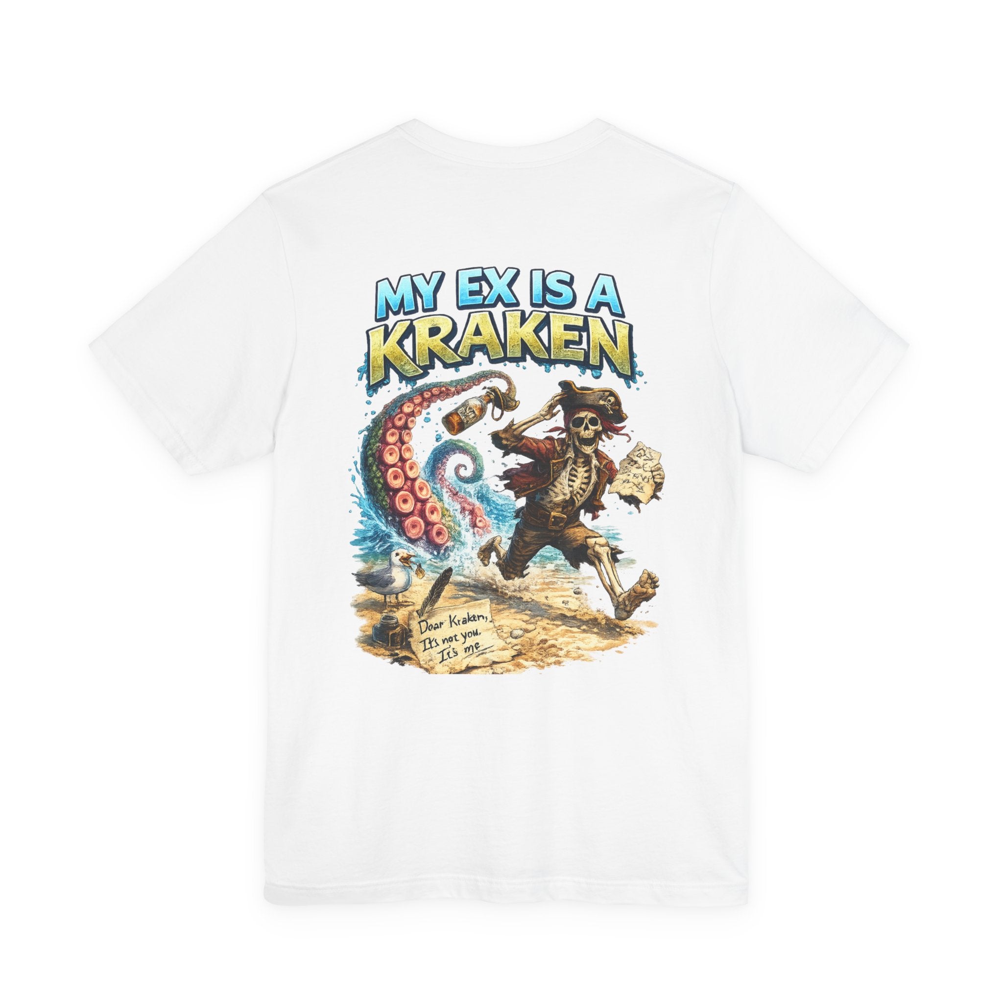 My Ex Is A Kraken Pirate T-Shirt — Funny Nautical Graphic Tee