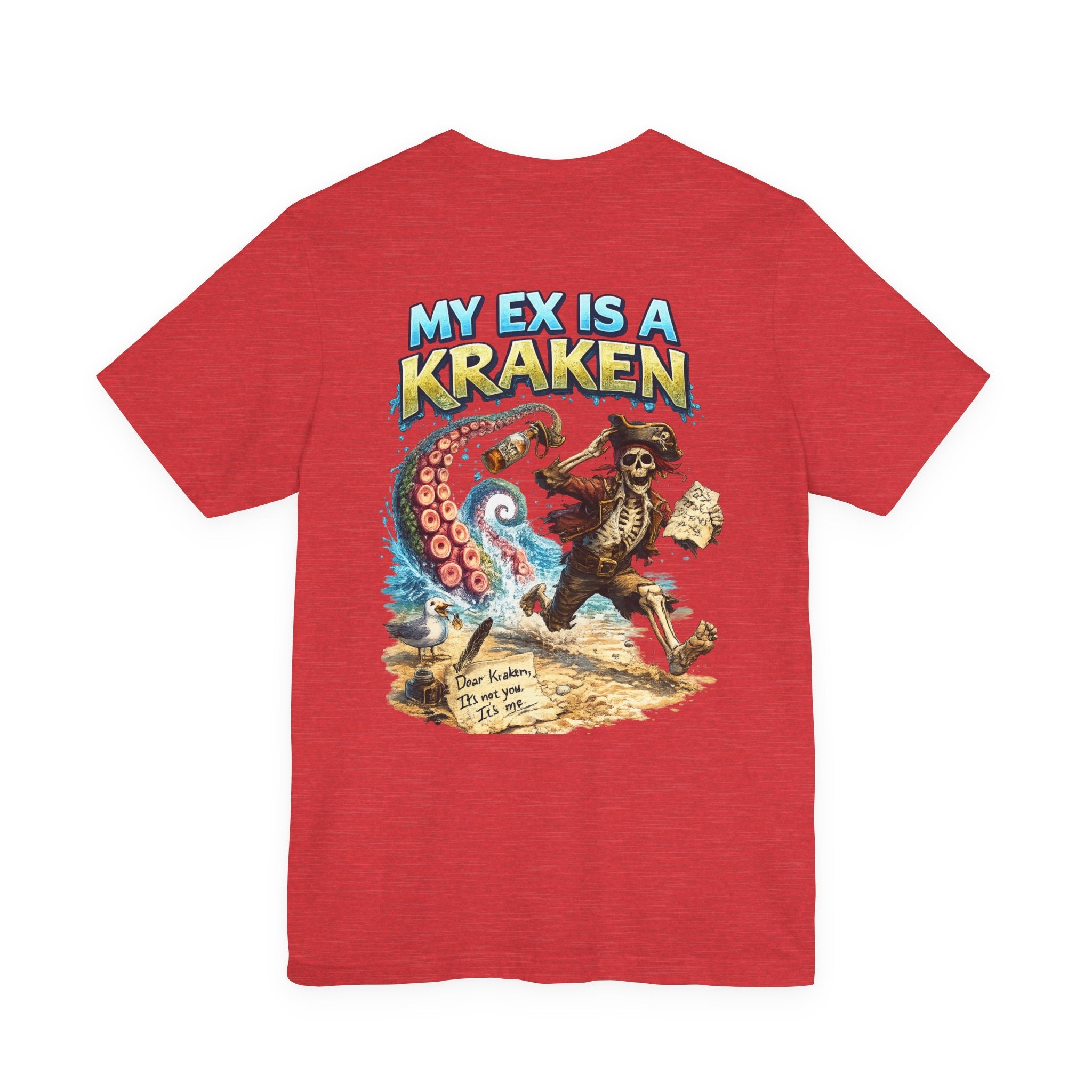 My Ex Is A Kraken Pirate T-Shirt — Funny Nautical Graphic Tee