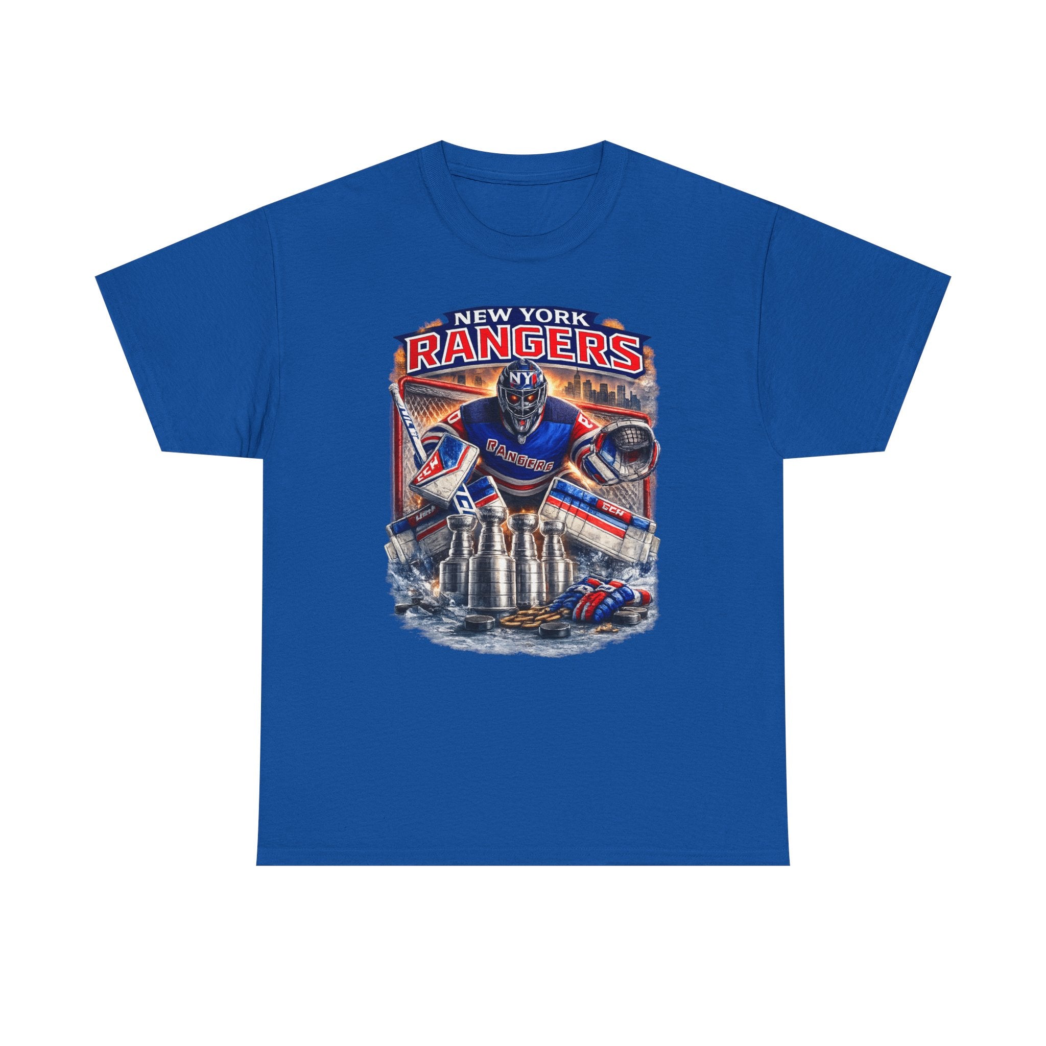 New York Rangers Goalie Tee — NHL Hockey Fan Shirt