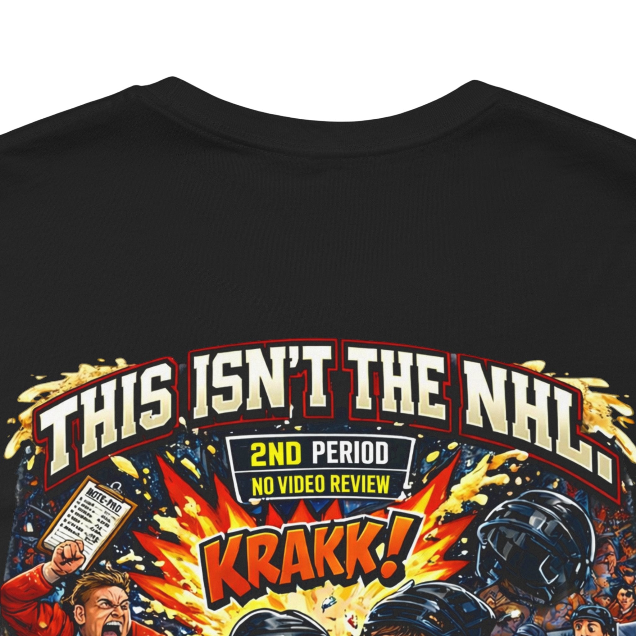 This Isn't the NHL Hockey Graphic Tee — Vintage Rink Riot T-Shirt