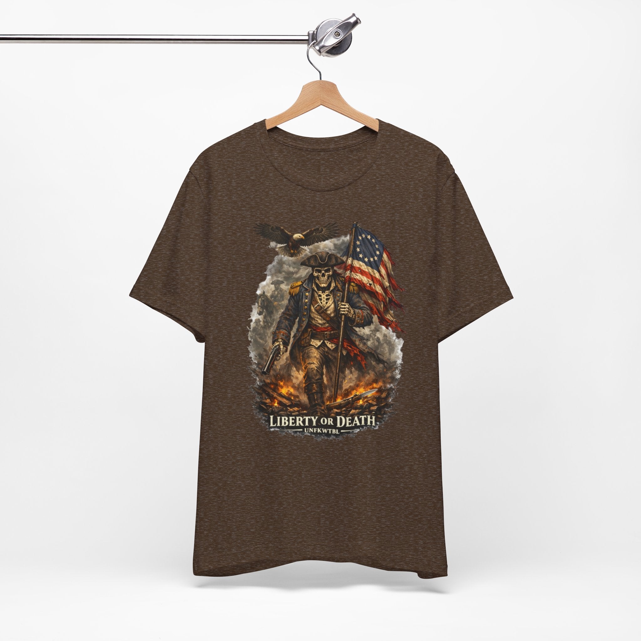 Liberty or Death Skull Flag T-Shirt