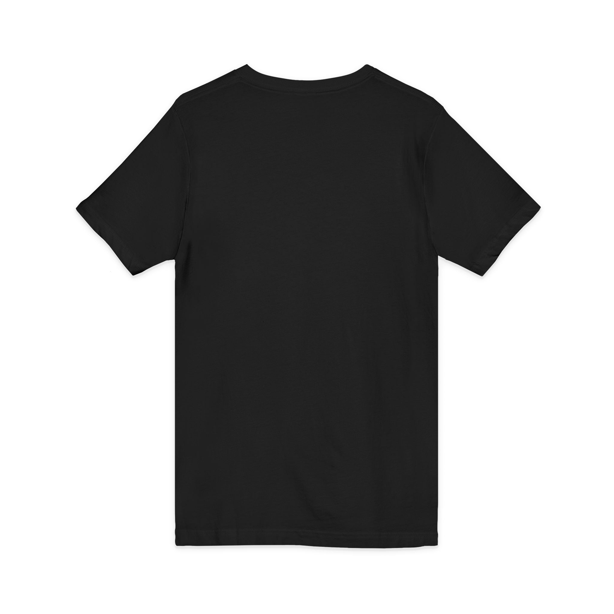 Too Glam To Give a Damn Skull Tee — Retro Glam Rock V-Neck Shirt