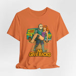Horror Mashup Tee — 'No Give Backs' Jason & Daphne Retro Graphic T-Shirt
