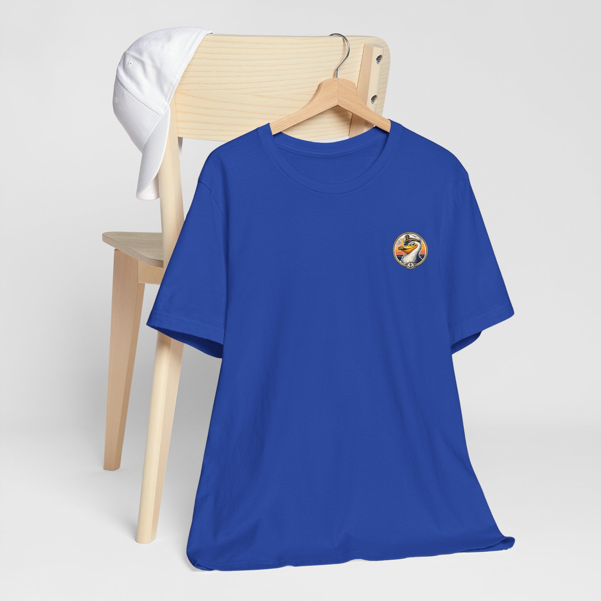 Rum Runner Beach Club T-Shirt - Tropical Duck Boat Graphic Tee