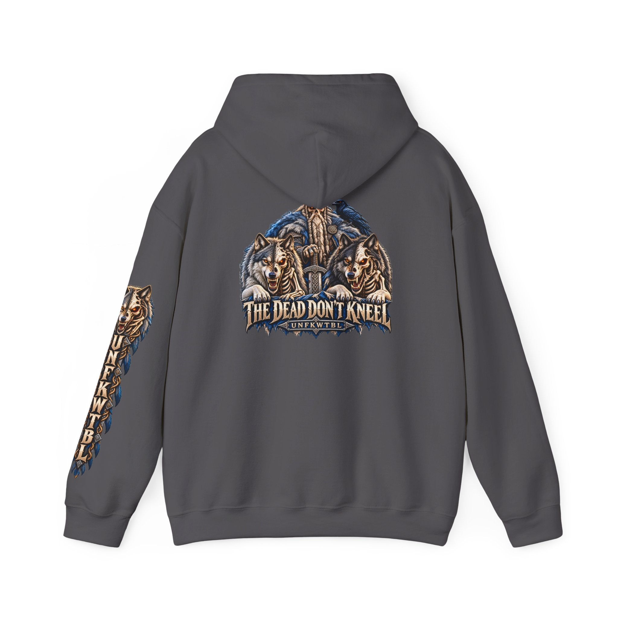 The Dead Don’t Kneel Wolf Hoodie | UNFKWTBL