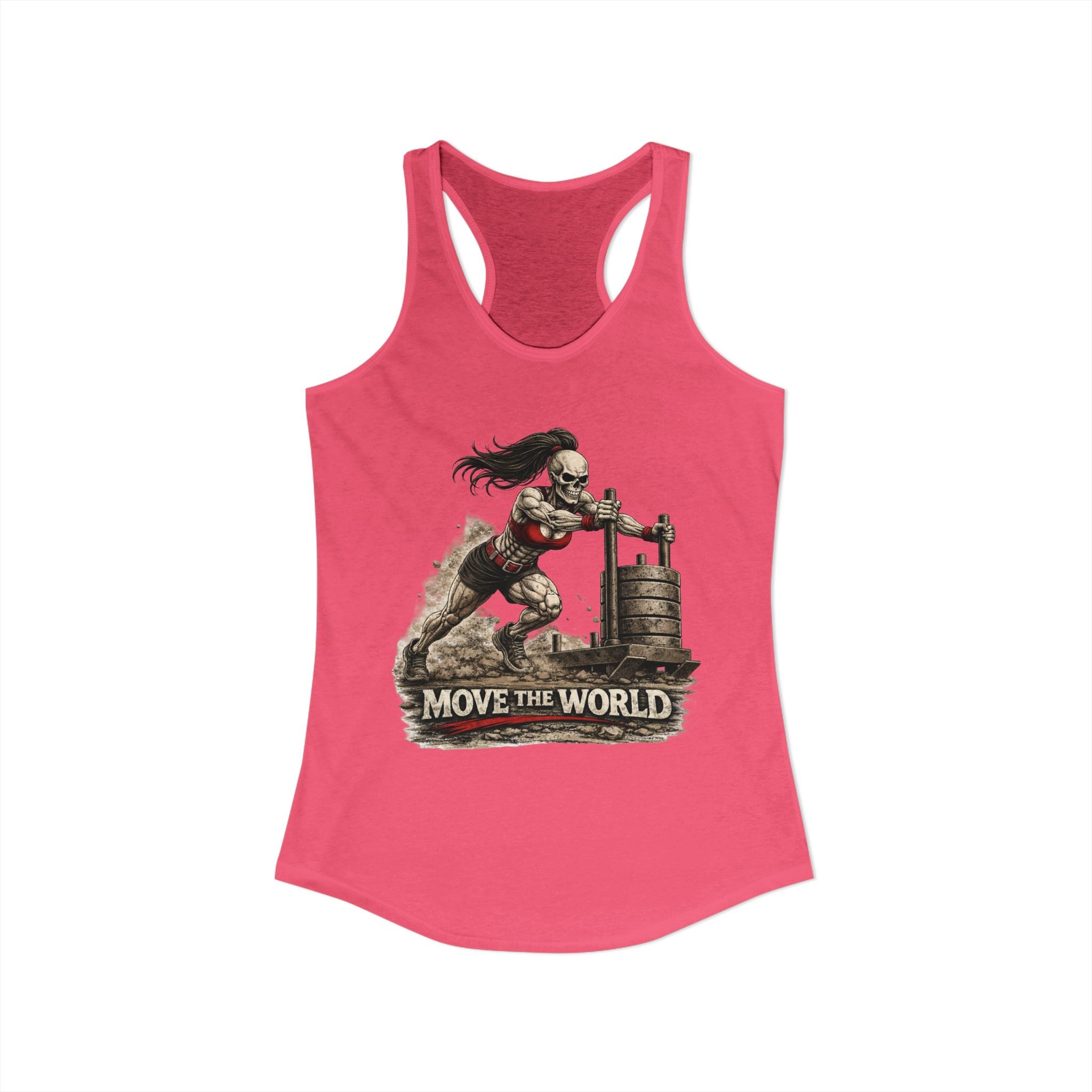 Move the World Women's Crossfit Sled Push Tank