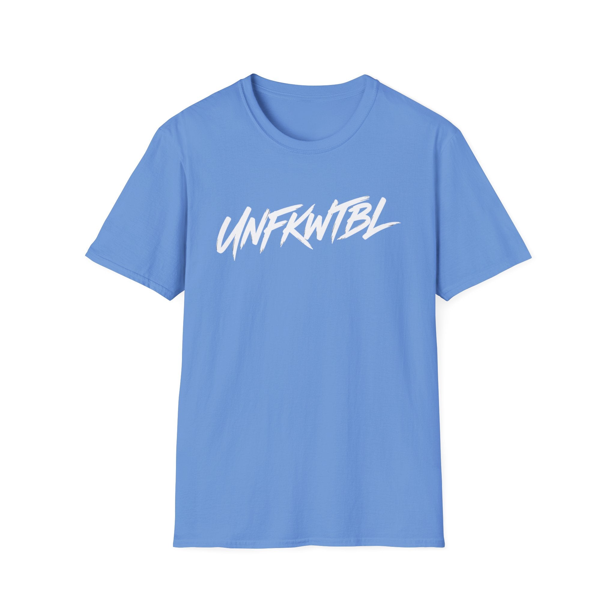 Unfkwtbl Graphic T‑Shirt — Bold White Script Tee