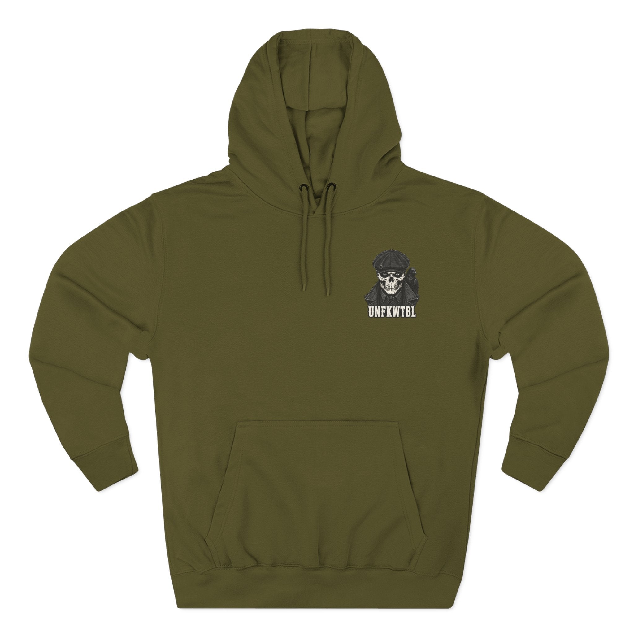 Respect Few Fear None Hoodie Skull & Raven