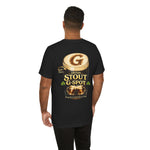Irish Stout G-Spot T-Shirt — Funny Beer Pub Tee with Shamrock Design
