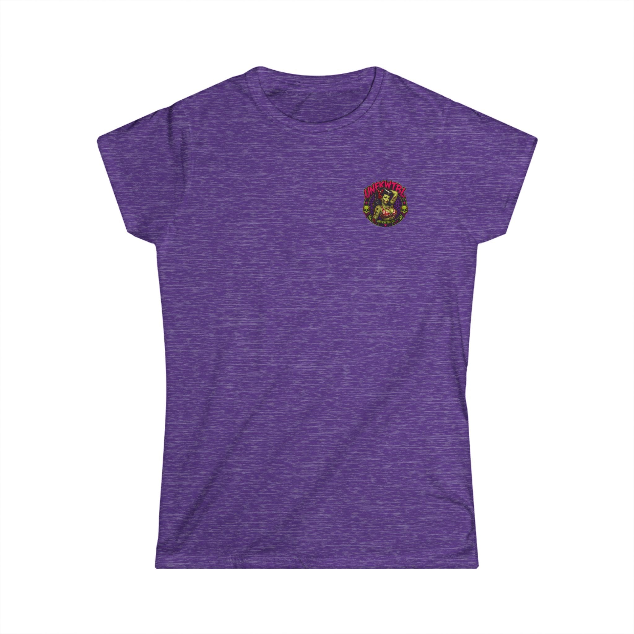 Zombie pinupWomen’s Tee - Classic White Softstyle Crewneck