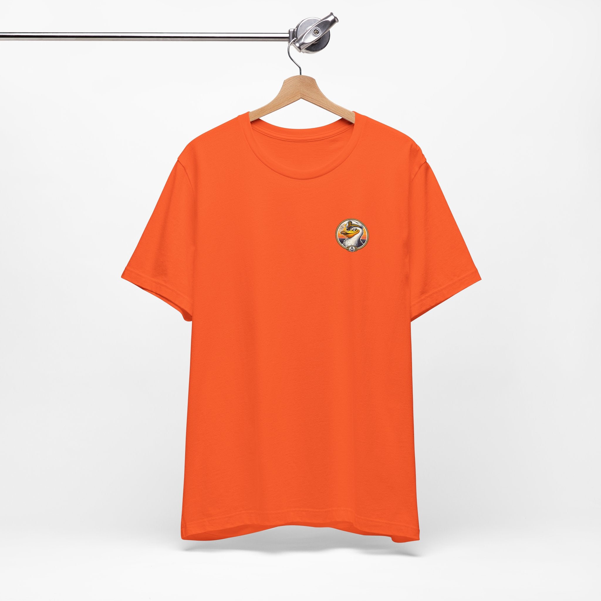 Captain Chaos Tee — Retro Beach Club Duck Graphic T‑Shirt