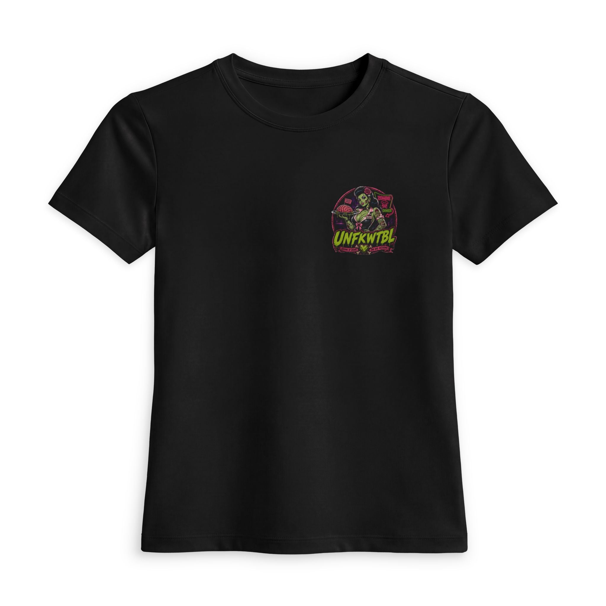 Unfkwtbl Retro Pin-Up Tee — "She's Not Sweet, She's Deadly" Women's Graphic T-Shirt