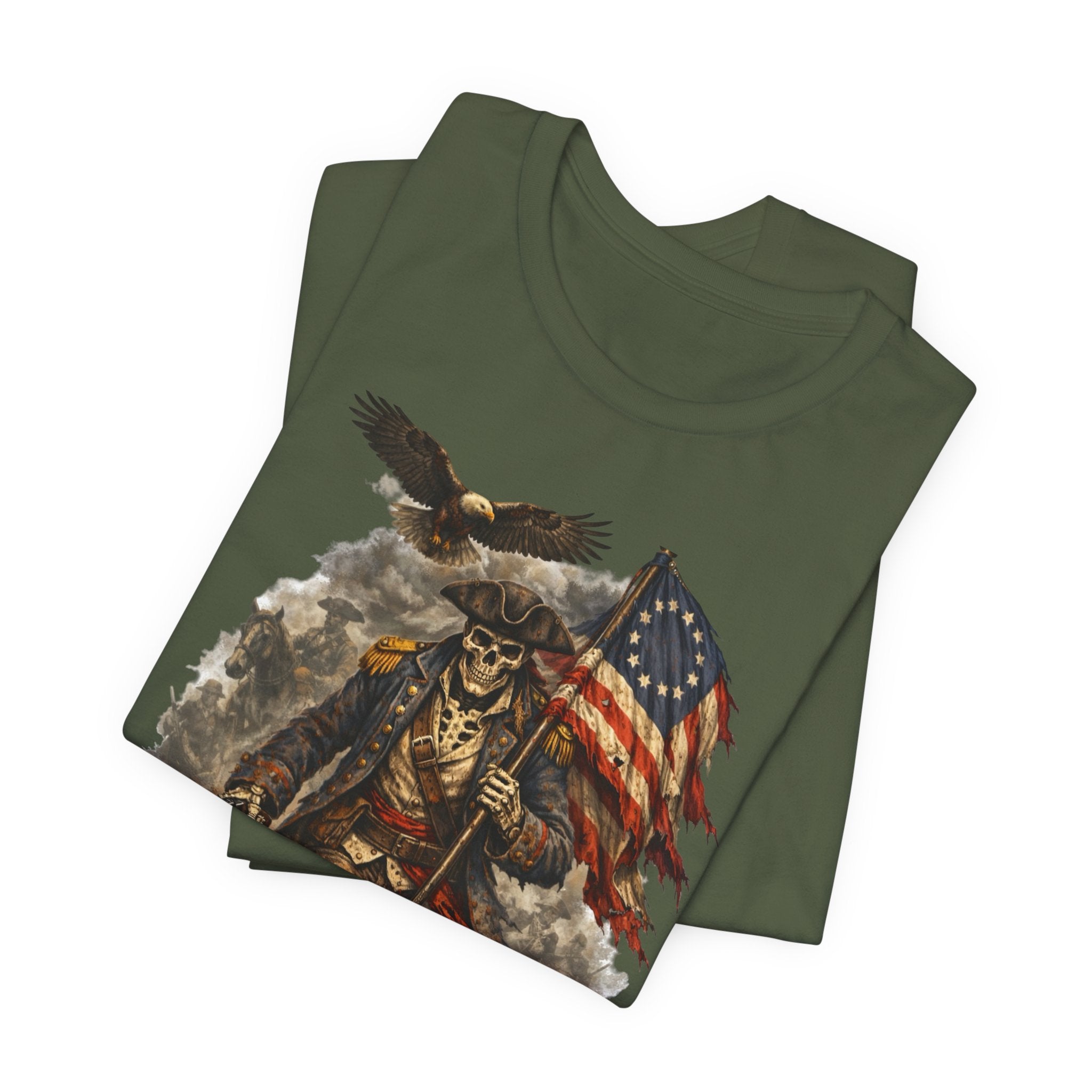Liberty or Death Skull Flag T-Shirt