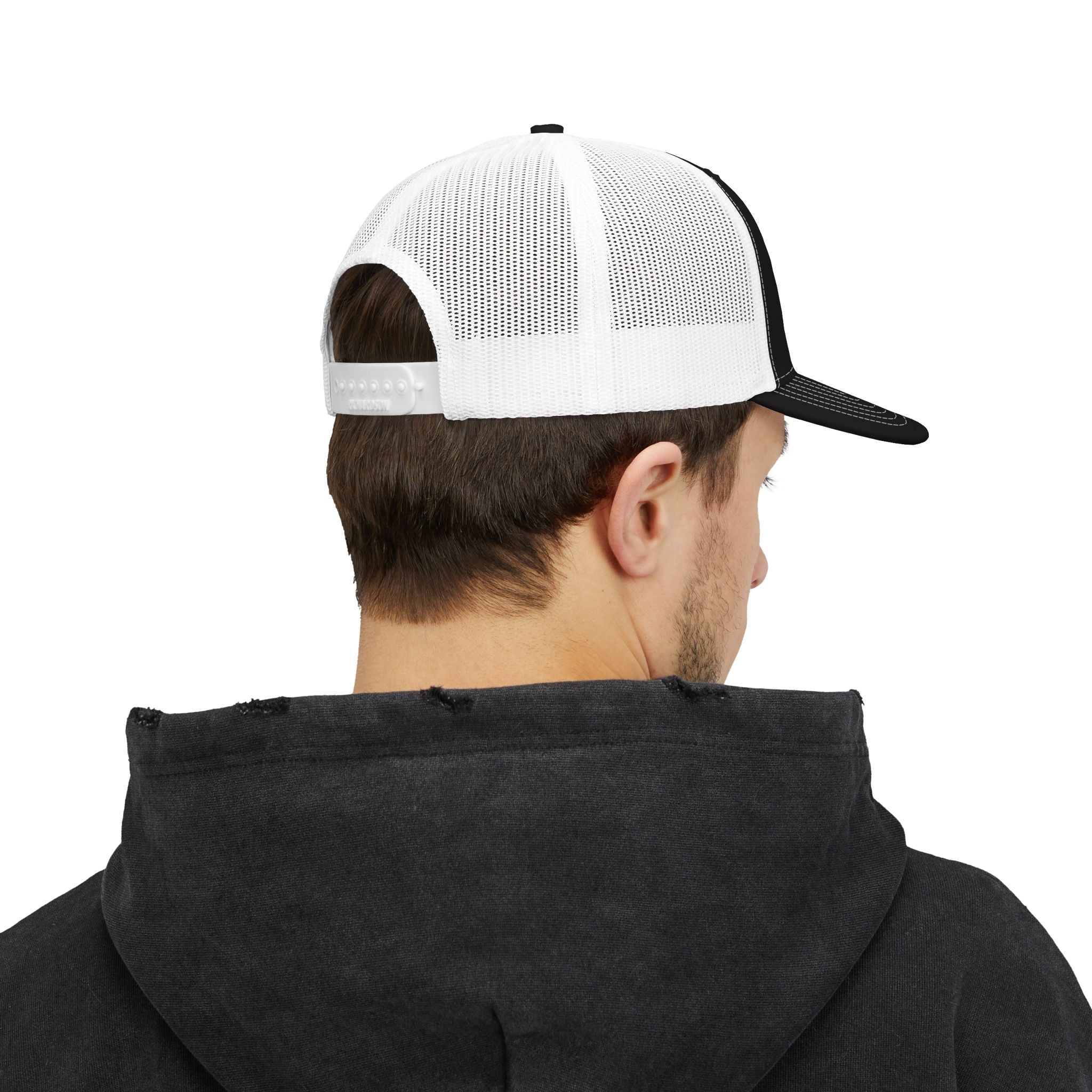 Snapback Trucker Cap — "UNFKWTBL" Embroidered Clover Hat