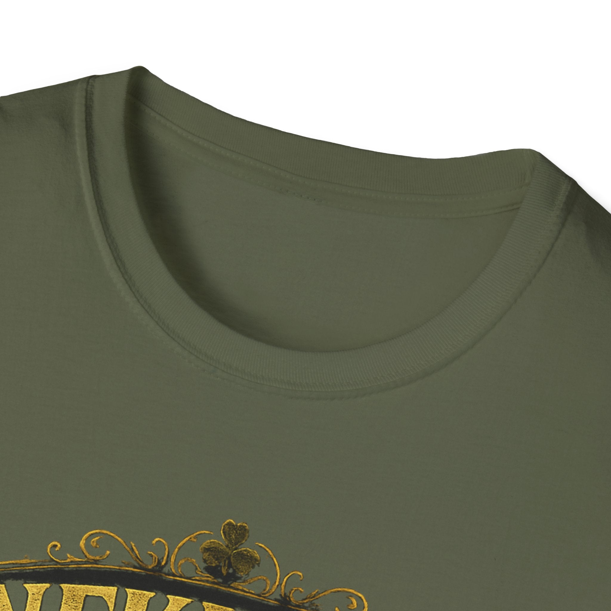 Irish Stout Beer T-Shirt — 'UNFKWTBI' Vintage Pub Logo