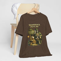 Shamrock Outlaw Tee — Vintage Irish Pub St. Patrick’s Day T‑Shirt