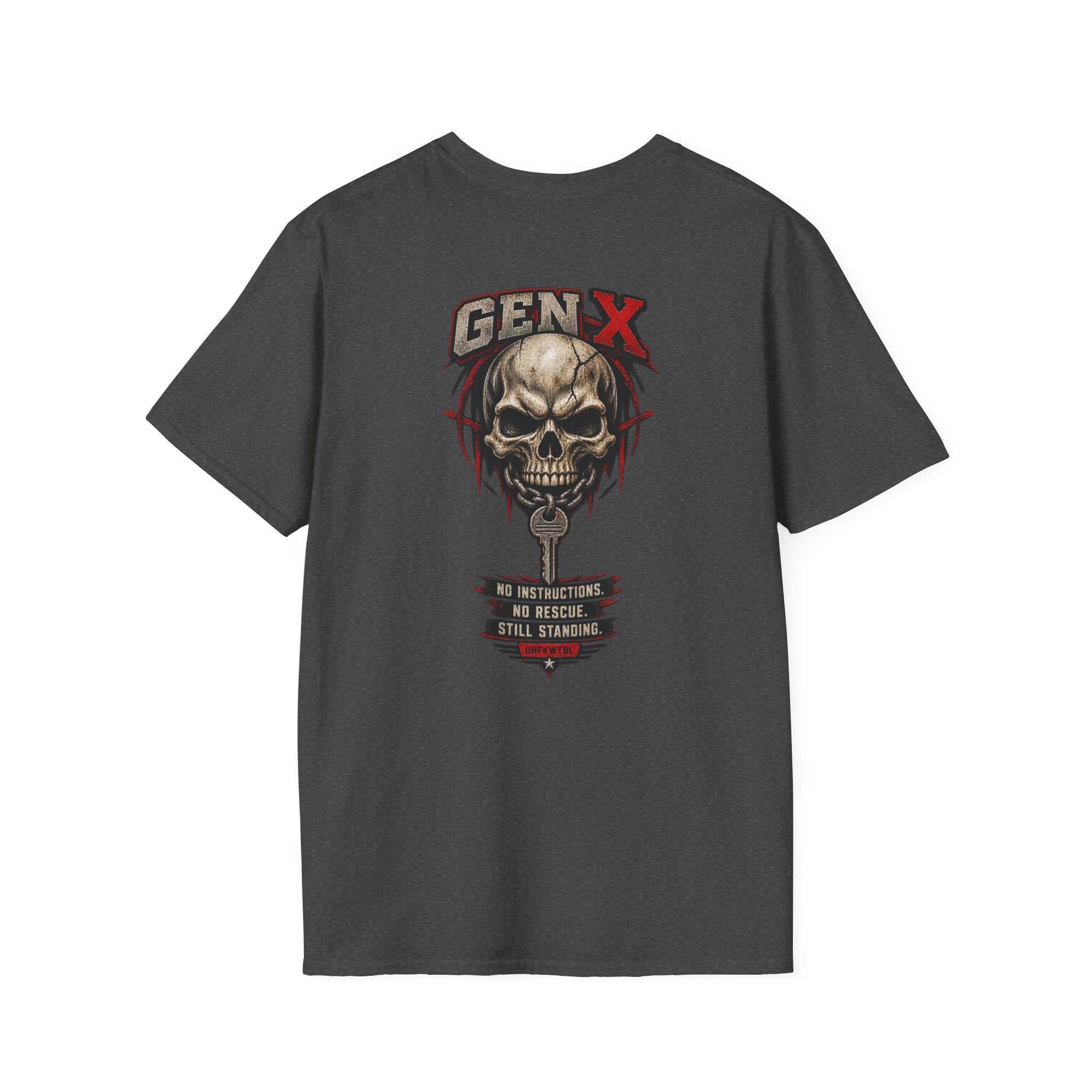 No Instructions. No Rescue. Gen X Tee