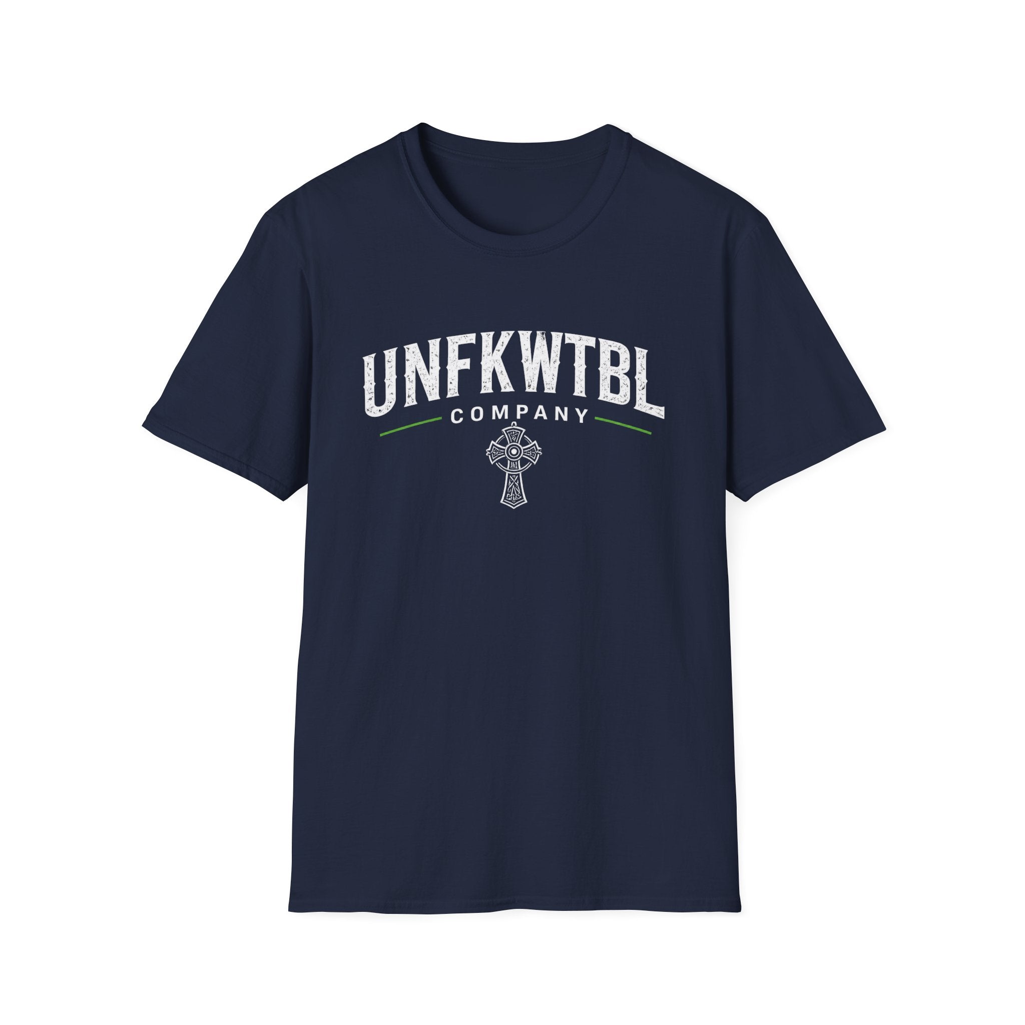 Unfkwtbl Company Graphic T-Shirt — Celtic Cross Vintage Logo