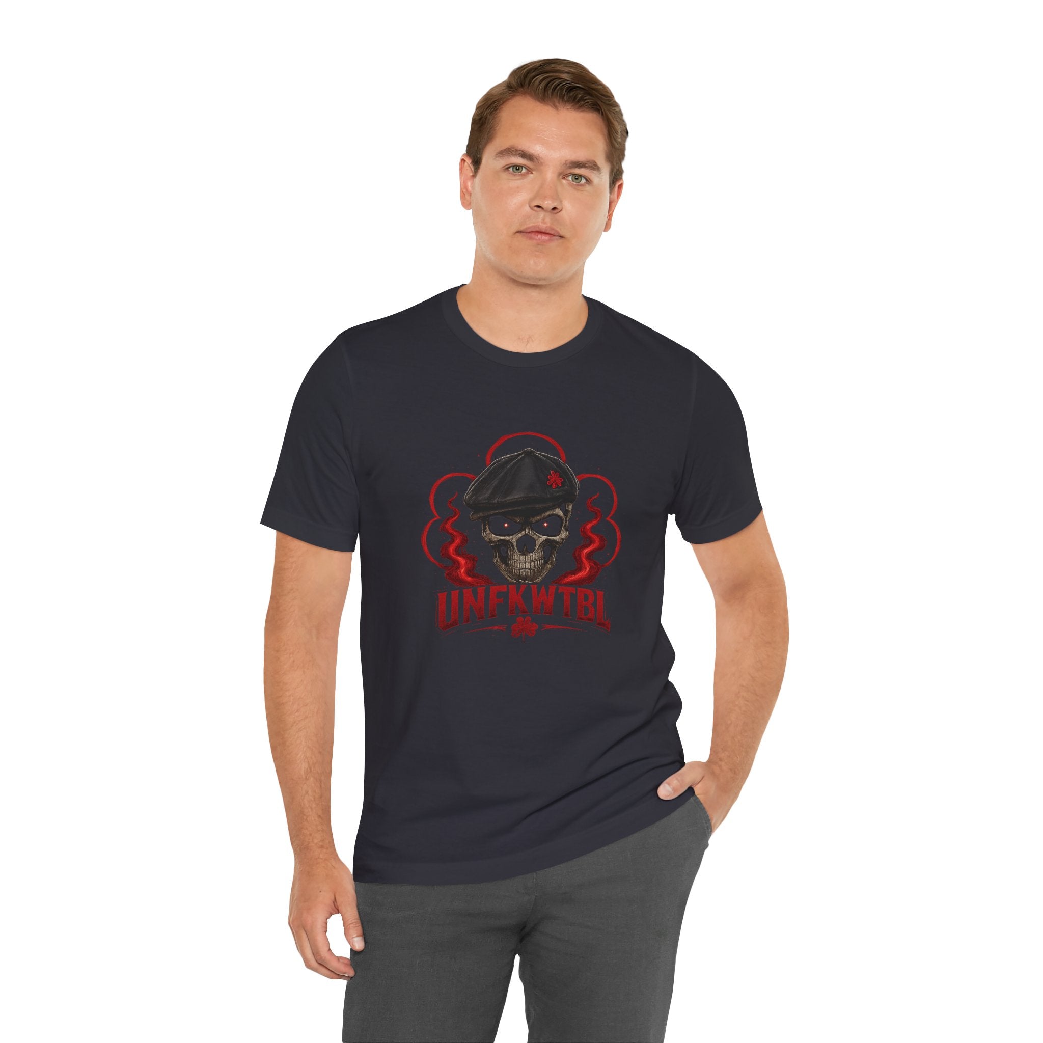 Skull Beanie Tee — UNFKWTBL Graphic T-Shirt