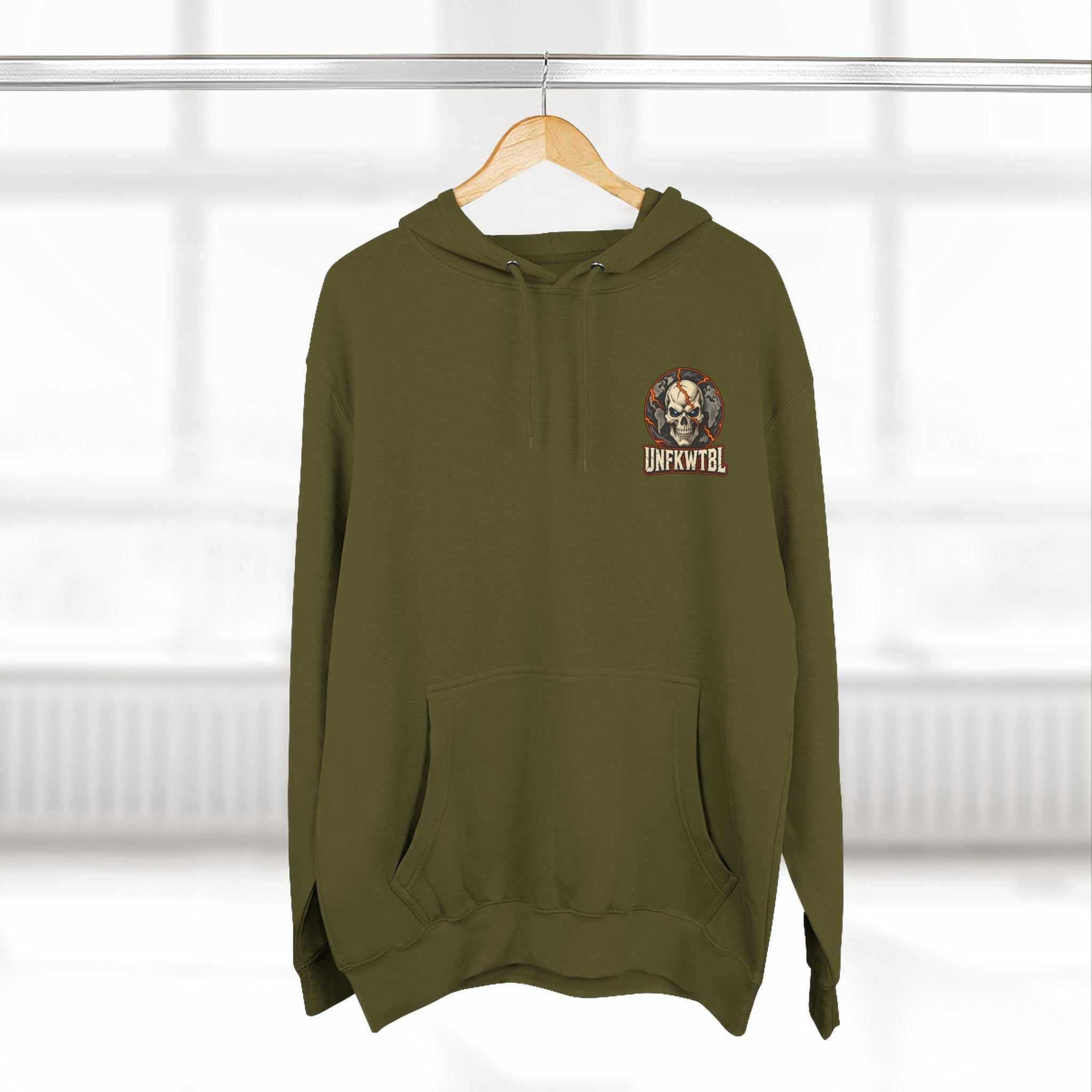 UNFKWTBL Stay Strong Skull Hoodie