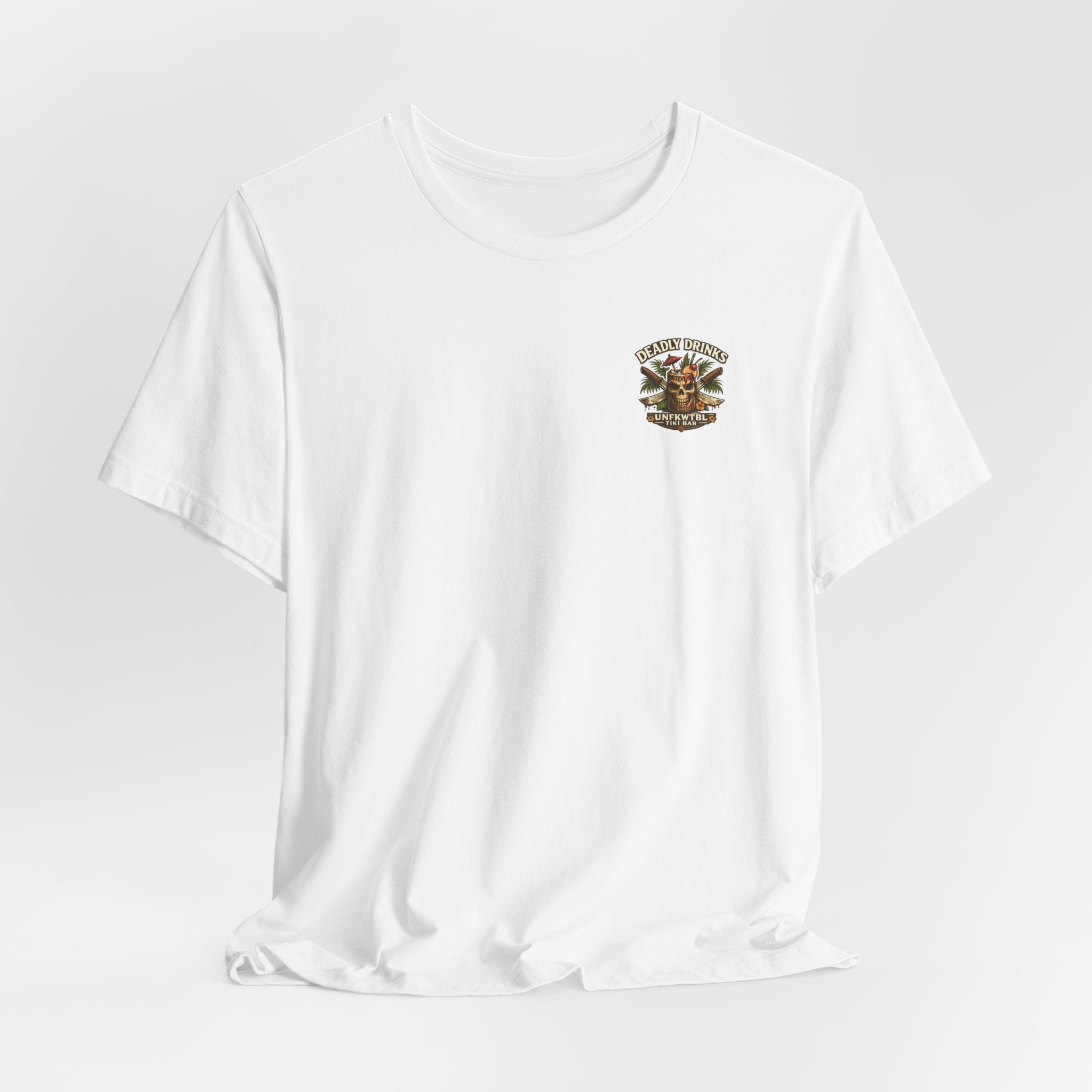 Mai Tai Massacre T-Shirt — Camp's Closed, Bar's Open Horror Vacation Tee