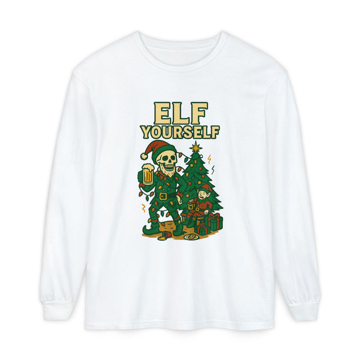Elf Yourself Christmas Long Sleeve T-Shirt
