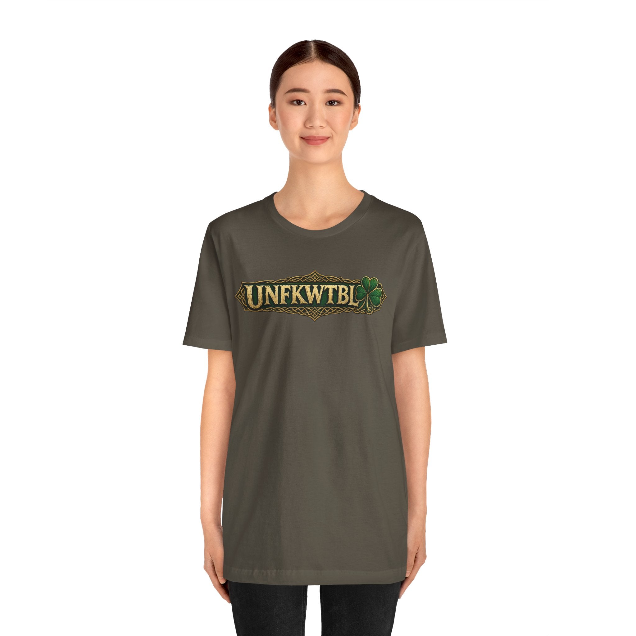 UNFKWTBL Lucky Celtic Clover Tee